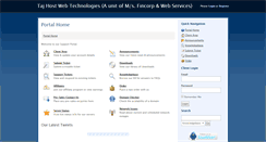 Desktop Screenshot of clients.tajhost.in
